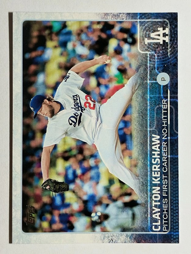 2015 Topps #317 Clayton Kershaw BH