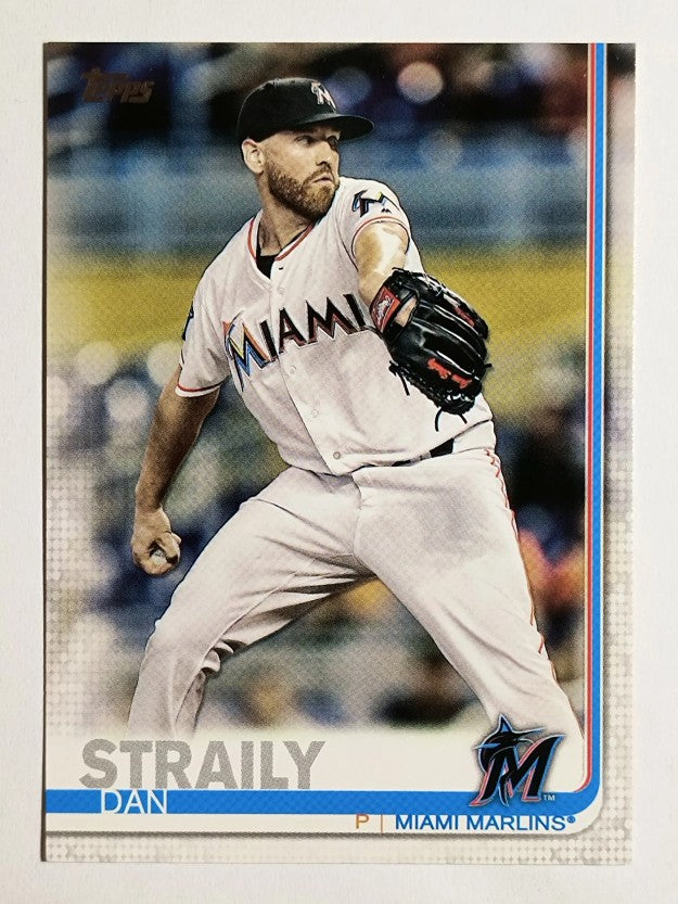 2019 Topps #325 Dan Straily