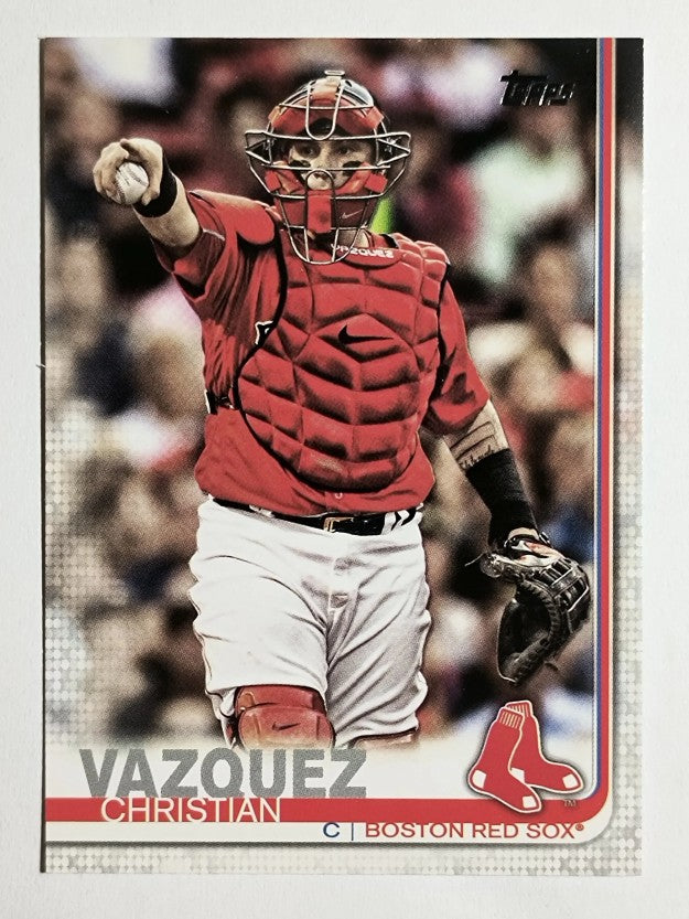 2019 Topps #373 Christian Vazquez