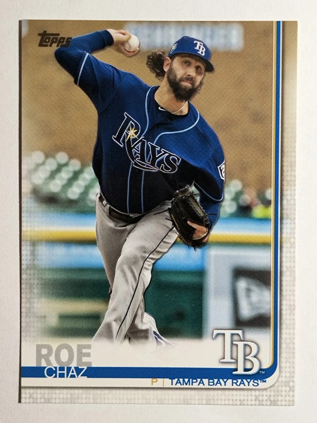 2019 Topps #405 Chaz Roe