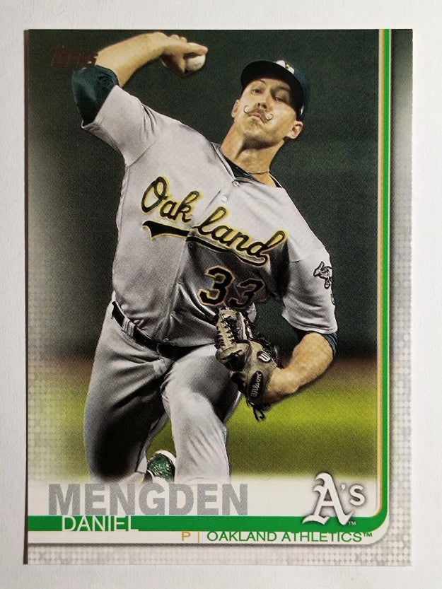 2019 Topps #553 Daniel Mengden
