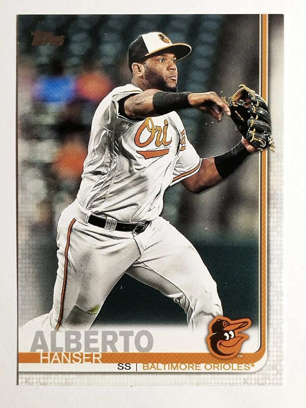 2019 Topps Update #US30 Hanser Alberto RC