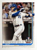 2019 Topps Update #US83 Whit Merrifield AS