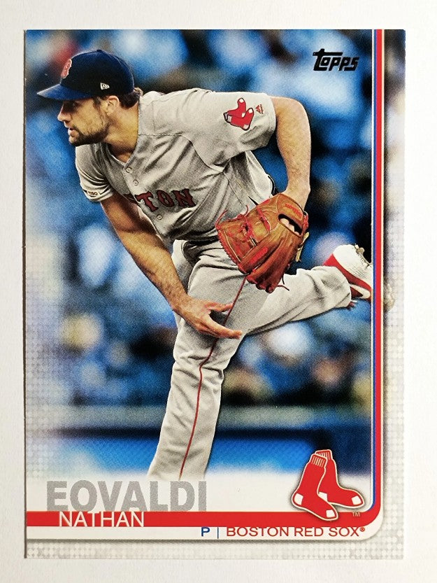 2019 Topps Update #US282 Nathan Eovaldi
