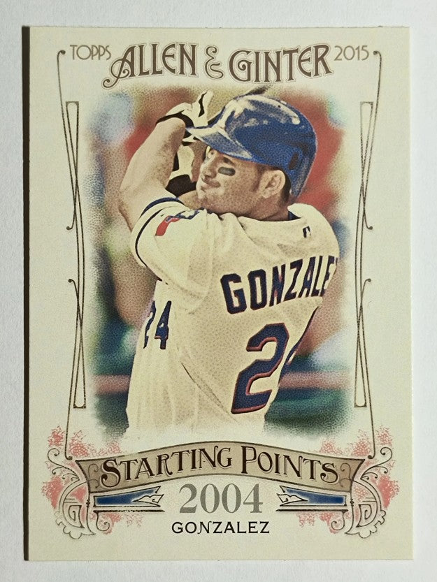 2015 Topps Allen and Ginter Starting Points #SP38 Adrian Gonzalez