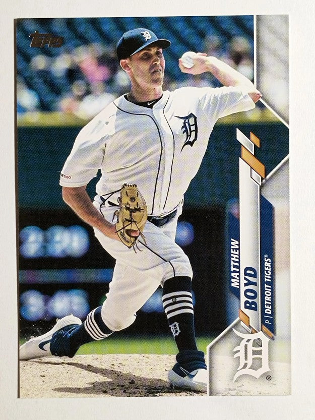 2020 Topps #165 Matthew Boyd