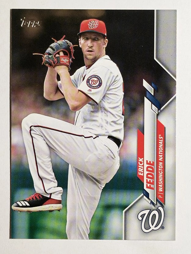 2020 Topps #198 Erick Fedde