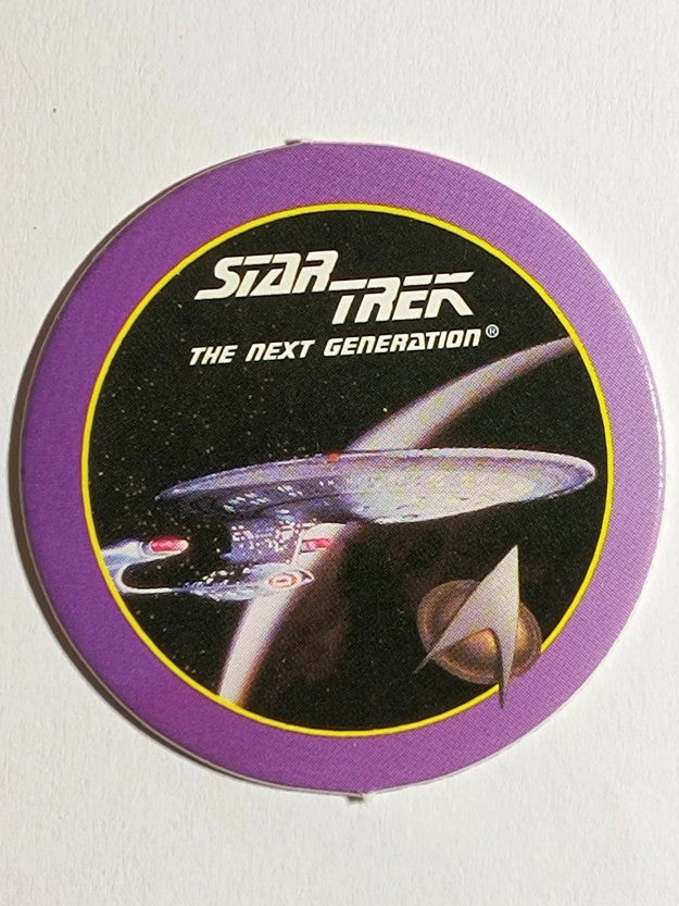 1994 Star Trek The Next Generation Stardiscs #9 USS Enterprise NCC-1701-D