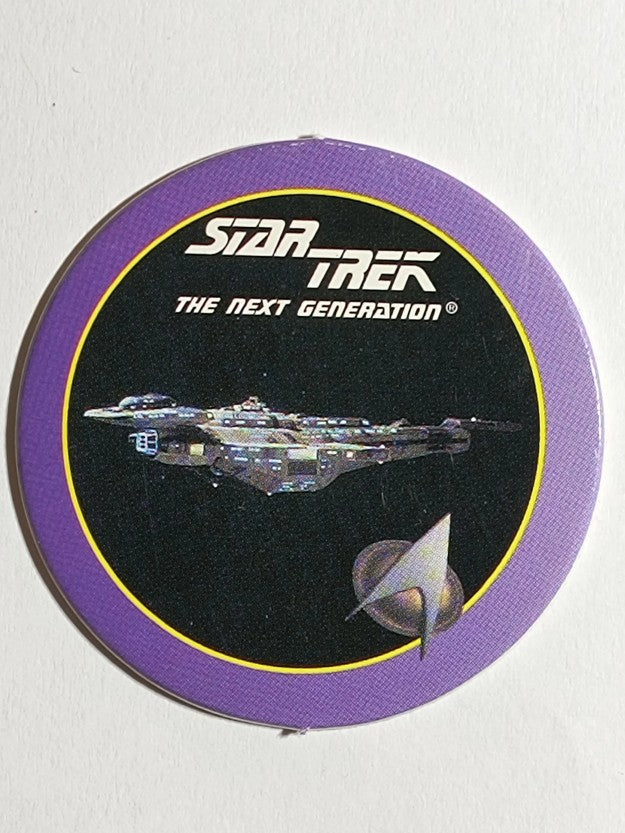 1994 Star Trek The Next Generation Stardiscs #13 Cardassian Galor Warship