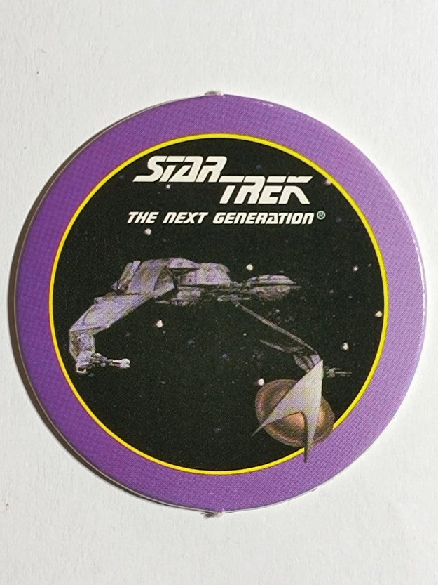 1994 Star Trek The Next Generation Stardiscs #15 Klingon Bird-of-Prey