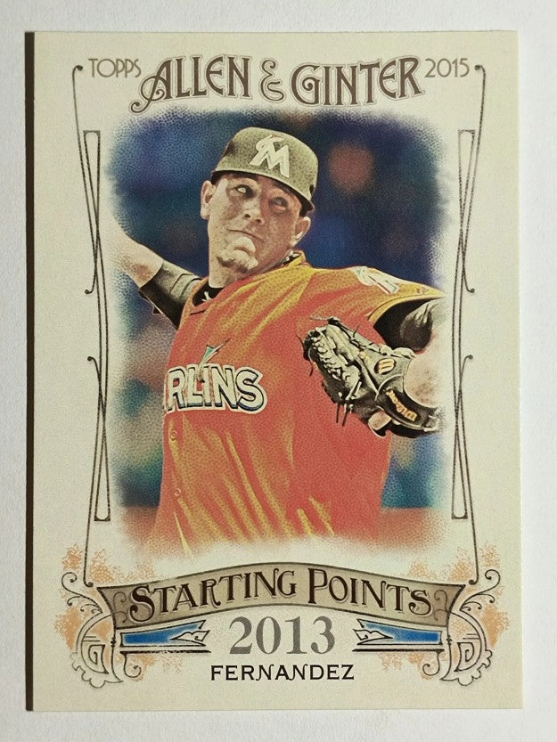 2015 Topps Allen and Ginter Starting Points #SP43 Jose Fernandez