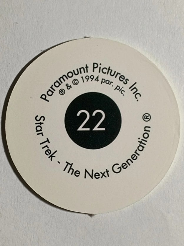 1994 Paramount Pictures Star Trek The Next Generation Stardiscs #22 Borg