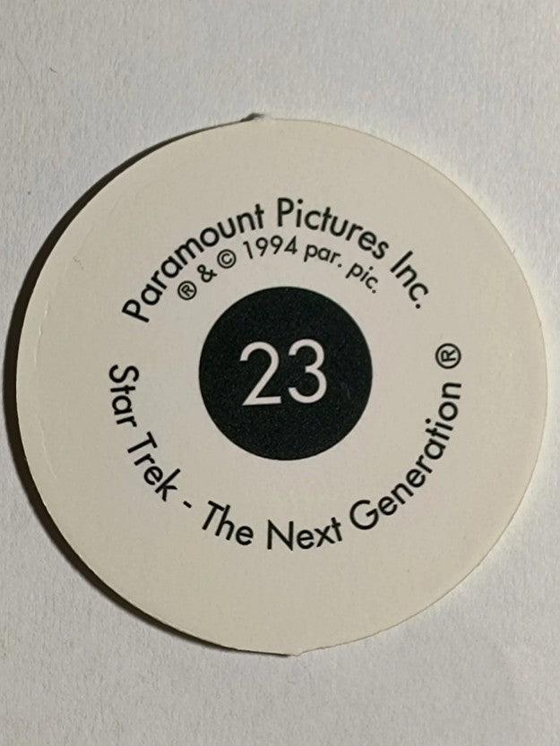1994 Paramount Pictures Star Trek The Next Generation Stardiscs #23 Antideons