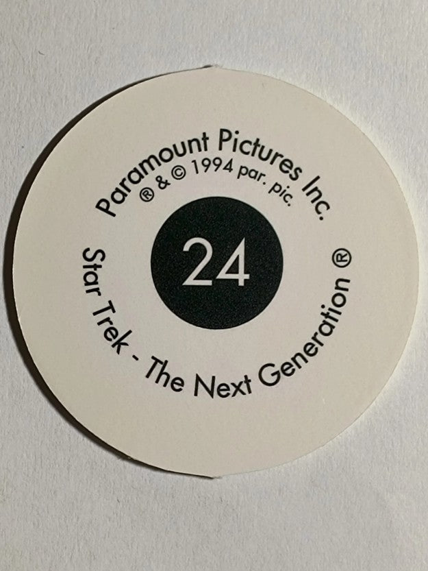 1994 Paramount Pictures Star Trek The Next Generation Stardiscs #24 Cardassian