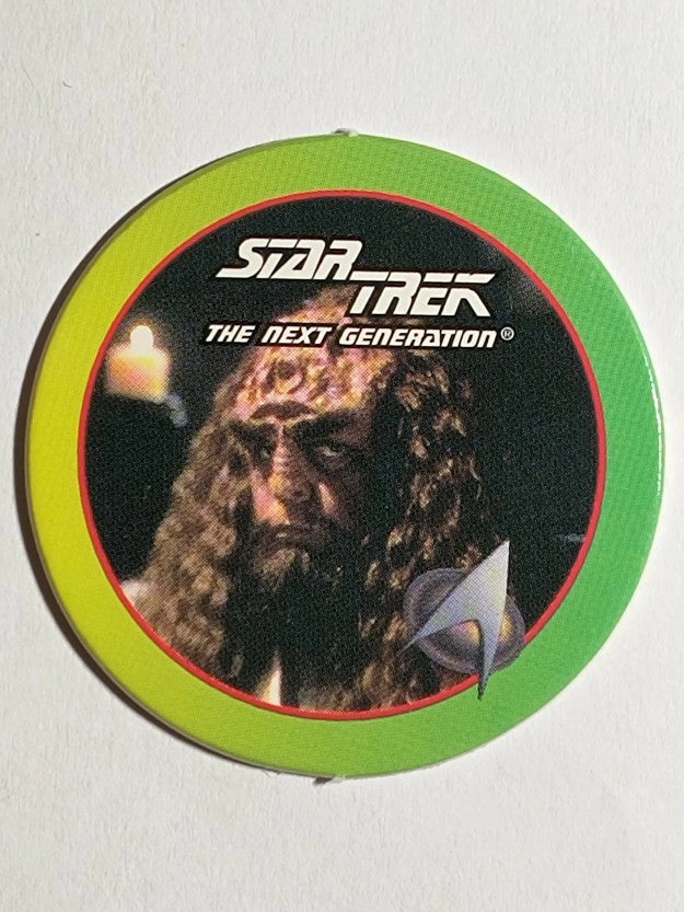 1994 Star Trek The Next Generation Stardiscs #27 Klingon Warrior