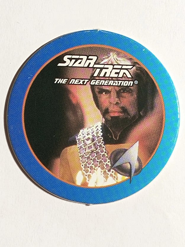 1994 Star Trek The Next Generation Stardiscs #33 Lieutenant Worf Birthday