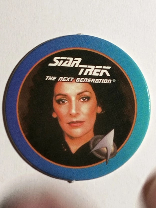 1994 Star Trek The Next Generation Stardiscs #52 Counselor Deanna Troi