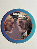 1994 Star Trek The Next Generation Stardiscs #51 Captain picard and Q