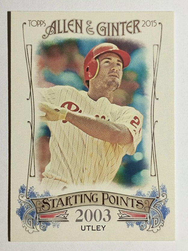 2015 Topps Allen and Ginter Starting Points #SP69 Chase Utley