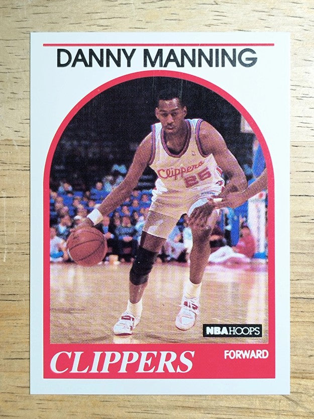 1989-90 Hoops #40 Danny Manning RC
