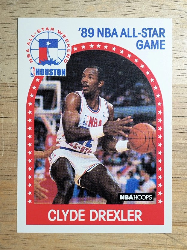 1989-90 Hoops #69 Clyde Drexler AS
