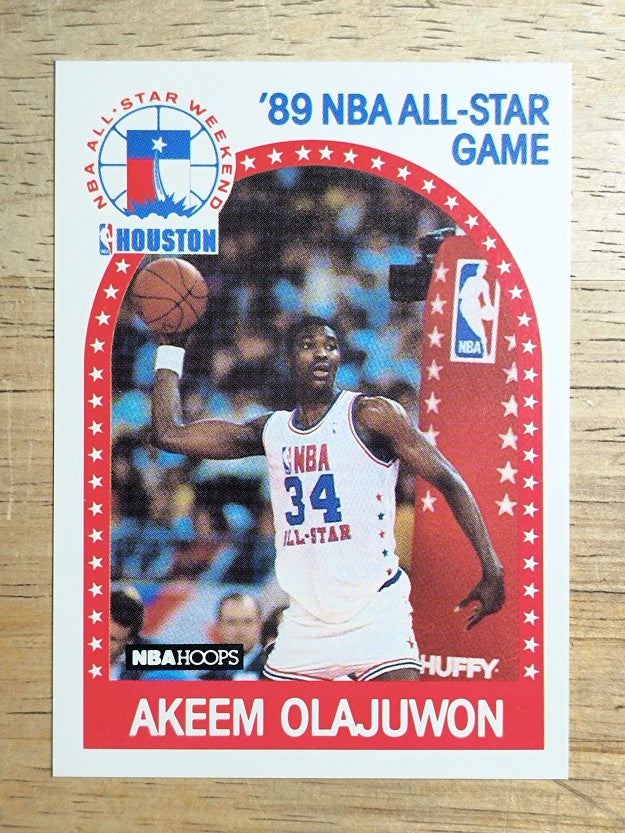 1989-90 Hoops #178 Hakeem Olajuwon AS