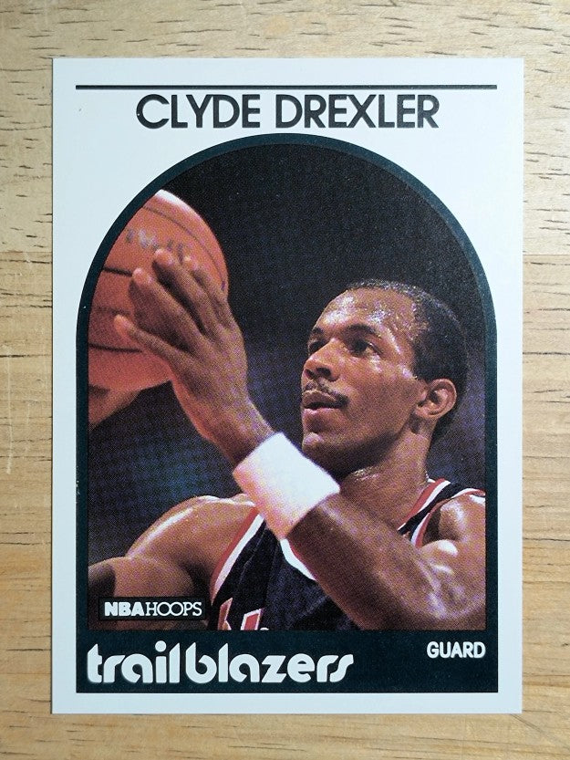 1989-90 Hoops #190 Clyde Drexler