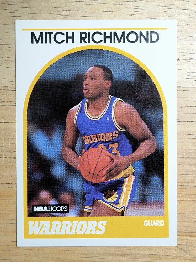 1989-90 Hoops #260 Mitch Richmond RC