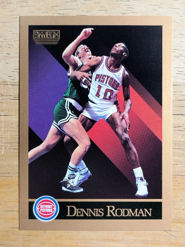 1990-91 SkyBox #91 Dennis Rodman