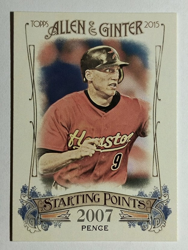 2015 Topps Allen and Ginter Starting Points #SP75 Hunter Pence