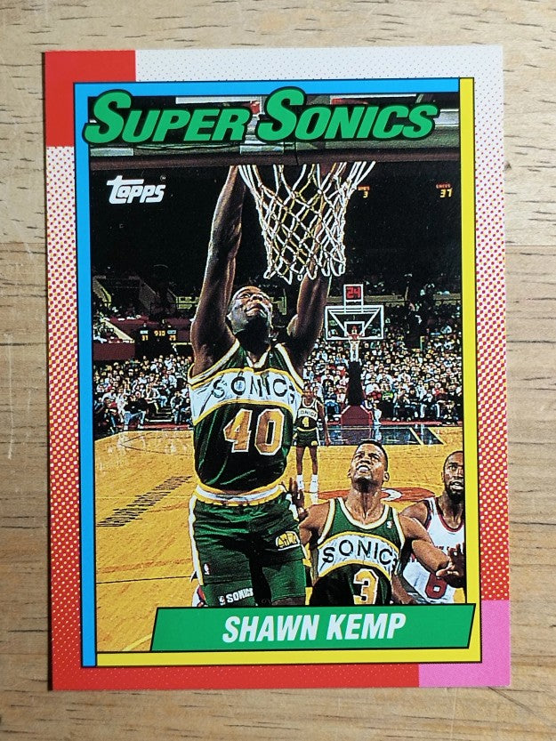 1992-93 Topps Archives #136 Shawn Kemp