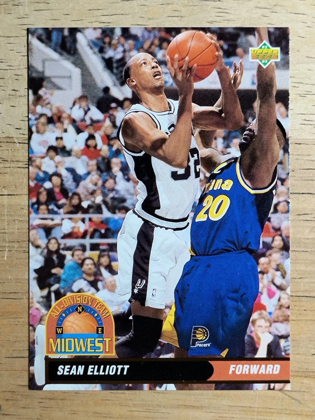 1992-93 Upper Deck All-Division #AD13 Sean Elliott
