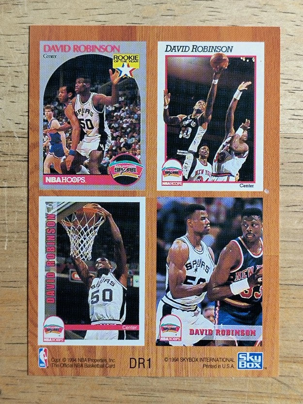 1993-94 Hoops #DR1 David Robinson/Commemorative 1989/Rookie Card