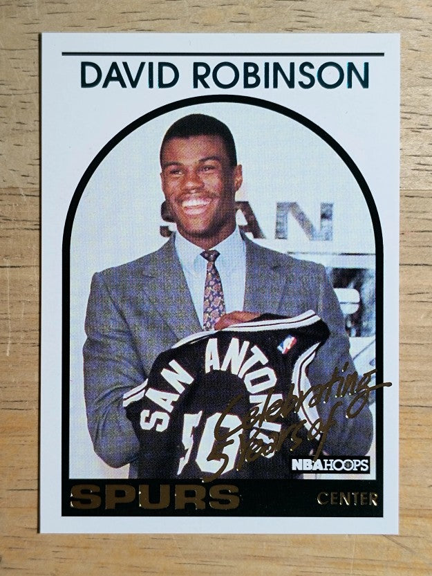 1993-94 Hoops #DR1 David Robinson/Commemorative 1989/Rookie Card
