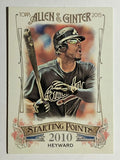 2015 Topps Allen and Ginter Starting Points #SP82 Jason Heyward