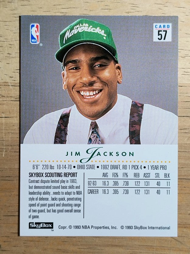 1993-94 SkyBox Premium #57 Jim Jackson