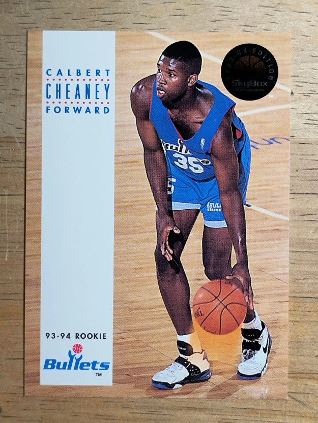 1993-94 SkyBox Premium #191 Calbert Cheaney RC