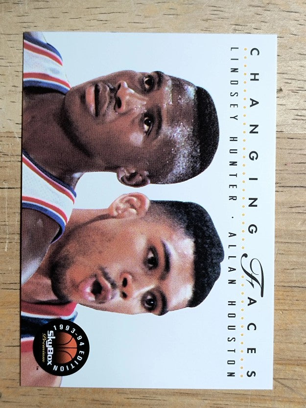 1993-94 SkyBox Premium #299 Lindsey Hunter CF/Allan Houston
