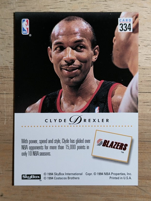 1993-94 SkyBox Premium #334 Clyde Drexler PC