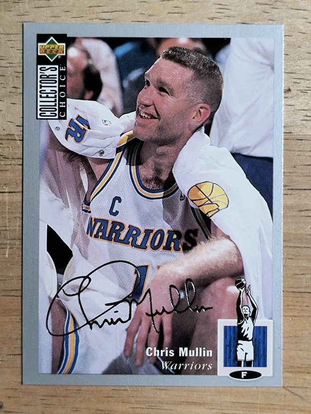 1994-95 Collector's Choice Silver Signature #17 Chris Mullin