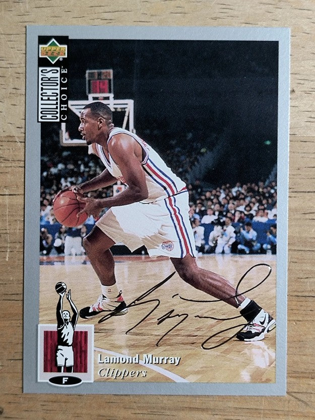 1994-95 Collector's Choice Silver Signature #322 Lamond Murray