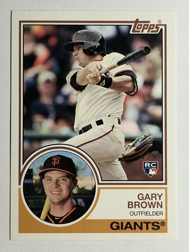 2015 Topps Archives #261 Gary Brown RC