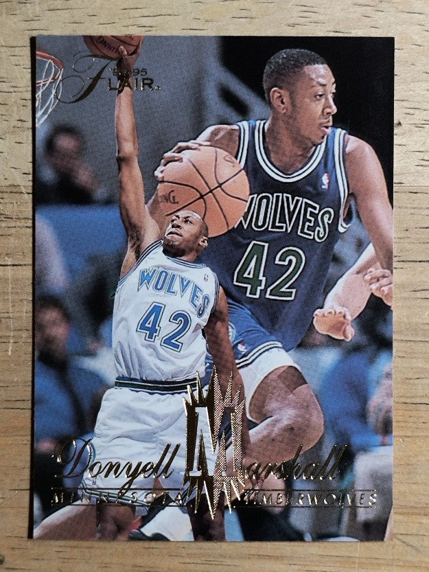1994-95 Flair #262 Donyell Marshall RC