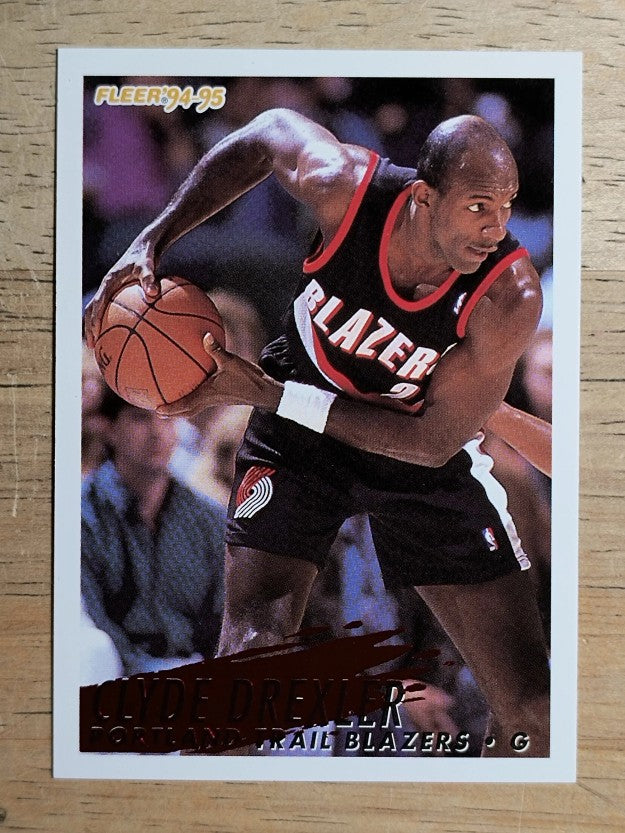 1994-95 Fleer #183 Clyde Drexler