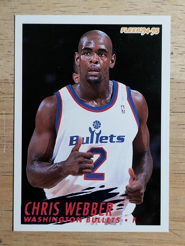 1994-95 Fleer #387 Chris Webber