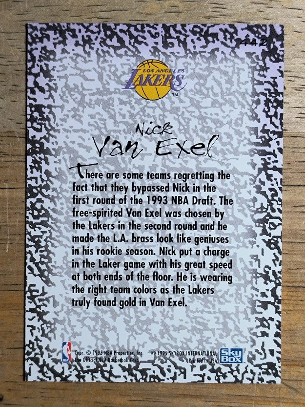 1994-95 Hoops #442 Nick Van Exel GM
