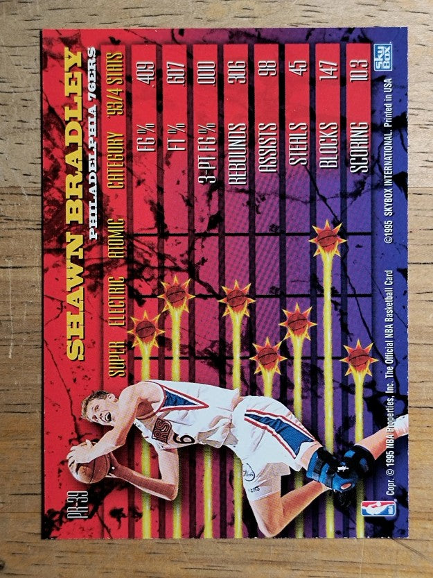 1994-95 Hoops Power Ratings #PR39 Shawn Bradley