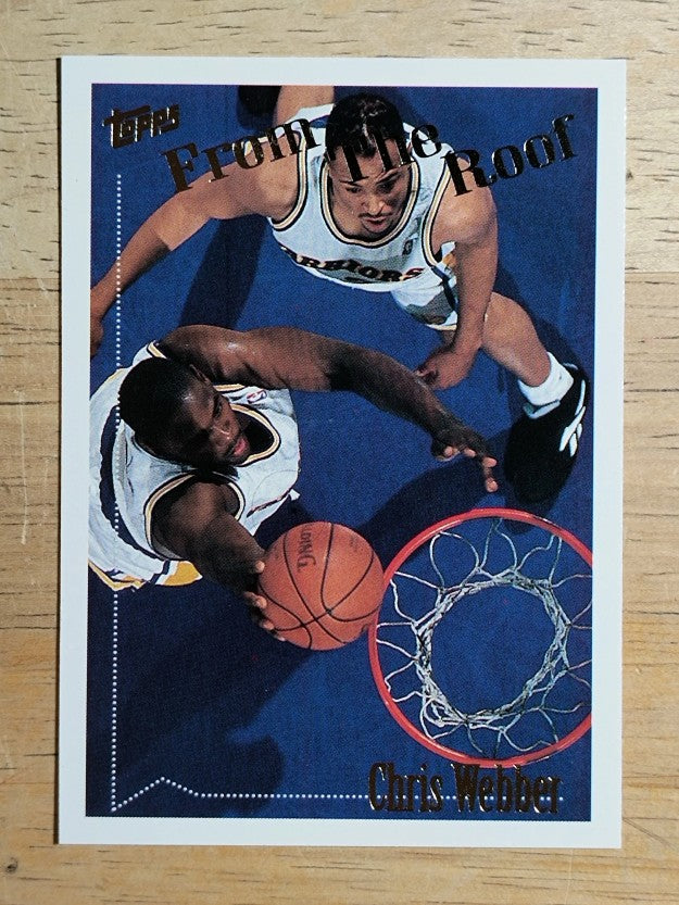 1994-95 Topps #48 Chris Webber FTR