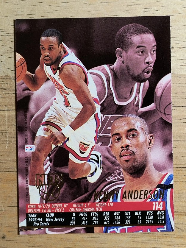 1994-95 Ultra #114 Kenny Anderson