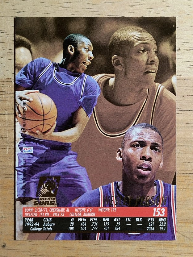 1994-95 Ultra #153 Wesley Person RC